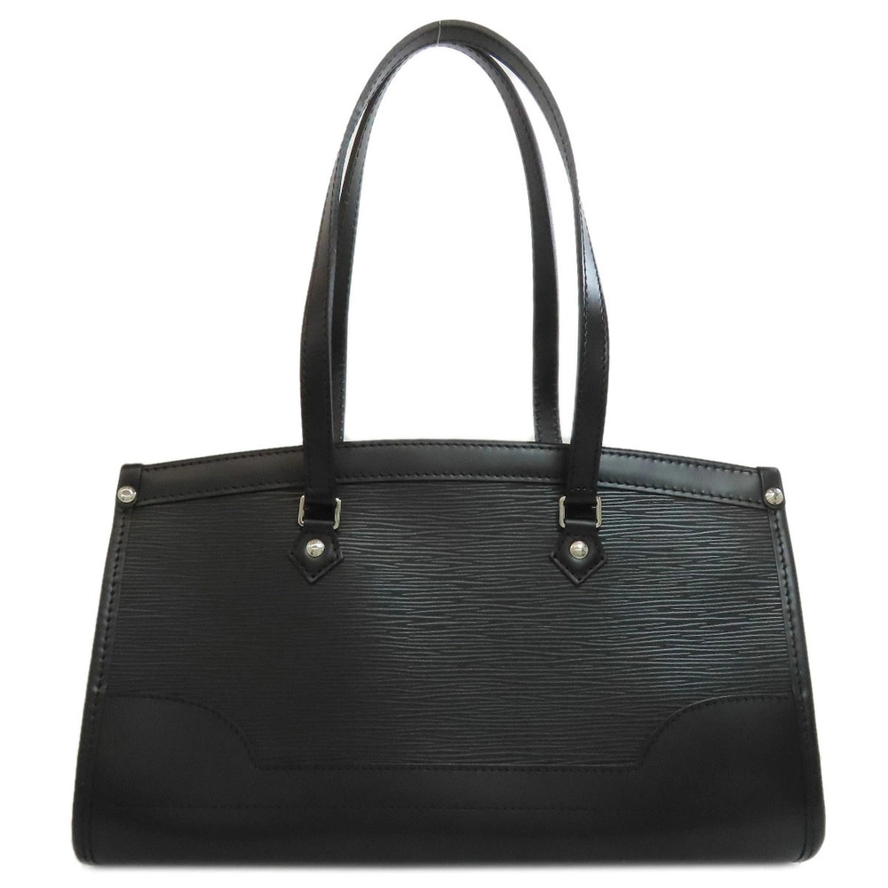 Louis Vuitton Bag Tote Leather Madeleine Epi Black